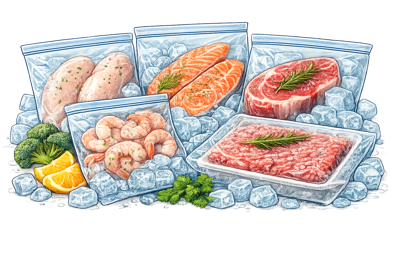 Frozen Proteins (Halal)